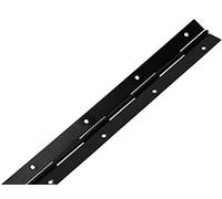 KOTARBAU® Charnière à tige pour piano 300/31 mm - Toutes les couleurs peuvent être découpées et raccourcissables - Bande de soudure solide - Charnière pour meuble (1, noir)