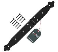 KOTARBAU® Charnière de chantie | Charniere Porte Lourde | Charnières de Portes | Charnière Porte Lourde | Charniere Portail noire 150 x 200 x 35 mm