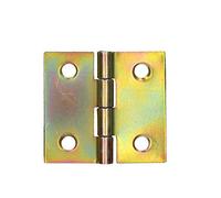 KOTARBAU® Charnière de meuble - 30 x 30 mm - 1 pièce - Charnière roulée - Toutes tailles - Surface de table - Galvanisée - Charnière de porte
