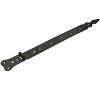 KOTARBAU® Charnière de portail 400 mm - Noir - Inoxydable - Ferrure de jardin - Robuste