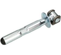 KOTARBAU® Charnière de portail réglable avec ancrage + rosace Idéal pour les charges lourdes chevilles chimiques galvanisées M16 Ø 21 mm