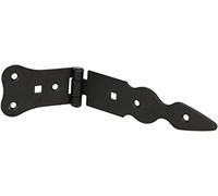 KOTARBAU ® Charnière de porte et de portail 150 mm en acier inoxydable noir solide