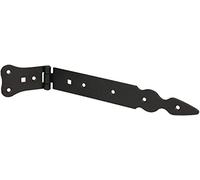 KOTARBAU ® Charnière de porte et de portail 250 mm en acier inoxydable noir solide