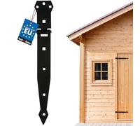 KOTARBAU® Charnière de porte revêtue par pulvérisation - 250 mm - Noir