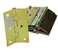 KOTARBAU® Charnières de meubles 70 x 45 mm 25 pcs. Charnières laminées Toutes les tailles Bande de table Bande de porte Bande de meuble Galvanisé Charnières de porte Charnière de caisse Charnières