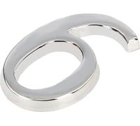 KOTARBAU® Chiffre "6 / 9" Chrome Autocollant 5 cm en laiton pour portes d'entrée