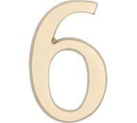 KOTARBAU® Chiffre "6 / 9" Satin Autocollant 5 cm en laiton pour portes d'entrée