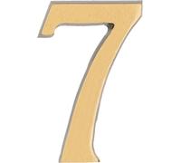 KOTARBAU® Chiffre "7" Patine Autocollant 5 cm en laiton pour portes d'entrée