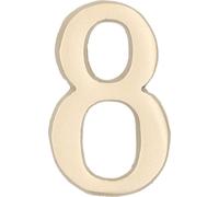 KOTARBAU® Chiffre "8" Satin Autocollant 5 cm en laiton pour portes d'entrée