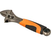 KOTARBAU® Clé à molette réglable 150 mm en acier au chrome-vanadium Clé à molette Clé à molette avec poignée en caoutchouc