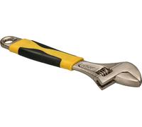 KOTARBAU® Clé à molette réglable 200 mm en acier au chrome-vanadium Clé à molette Clé à molette avec poignée en caoutchouc