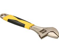 KOTARBAU® Clé à molette réglable 250 mm en acier au chrome-vanadium Clé à molette Clé à molette avec poignée en caoutchouc