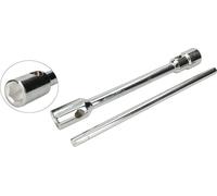 KOTARBAU® Clé de roue double face pour voiture 30x33mm avec levier rotatif Clé en croix