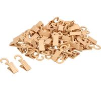 KOTARBAU® Clips à rideaux avec crochets pour rideaux Jeu de 100 pièces Pin foncé