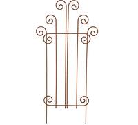 KOTARBAU® Clôture de lit en Acier avec Bordure de lit décorative pour Le Jardin Snail II Ecorost Clôture de Jardin Bordure de lit