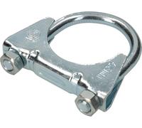 KOTARBAU® Collier à étrier 45 mm Collier pour tuyau d'échappement Collier à étrier pour tuyau Boulon en U pour montage d'antennes Tubes Mâts Collier universel pour raccords de tuyaux