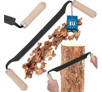 KOTARBAU® Couteau de tirage forgé 280 mm Wagner Couteau de tirage avec largeur de tranchant pour le bois