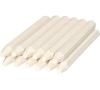 KOTARBAU® Crayon de charpentier pour marquer le bois 12 pièces jeu blanc