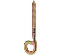 KOTARBAU® Crochet de balançoire M12 filet de bois Vis à bois Barre de balançoire Crochet de plafond pour fauteuils suspendus Hamacs Visser le crochet de balançoire de sécurité Jaune