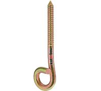 KOTARBAU® Crochet de balançoire M12 Filetage à bois Vis à bascule Crochet plafond pour fauteuil suspendu Jaune Hamac à visser Crochet de sécurité