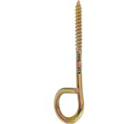 KOTARBAU® Crochet de balançoire M8 filet de bois Vis à bois Barre de balançoire Crochet de plafond pour chaises suspendues Hamacs Visser le crochet de balançoire de sécurité Jaune