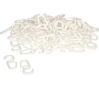KOTARBAU® Crochets de surclipsage pour rideaux pour oeillet pour rideaux Jeu de 100 pièces