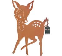 KOTARBAU® Décoration de jardin Figurines de rouille 70cm Cerf en tôle Décoration de Noël Jardin Ecorost Fiches de jardin Noël Figurines de jardin & statues de jardin Fiches de rouille Décoration de ja