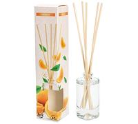 KOTARBAU® Diffuseur de parfum avec bâtonnets de ratan - 45 ml - Parfum orange - Pour maison et appartement