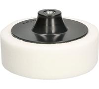 KOTARBAU® Disque de polissage 150 mm avec éponge blanche pour polir Moyennement dur