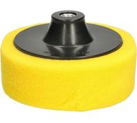 KOTARBAU® Disque de polissage 150 mm avec éponge jaune pour polir Moyennement doux