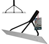KOTARBAU® Distributeur de béton acier 625x325 mm Raclette à béton Lisseur de béton Distributeur de goudron Raclette à gravillons