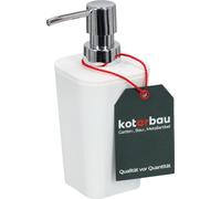 KOTARBAU® Distributeur de savon liquide Bouteille à pompe Doseur de savon Blanc 330 ml