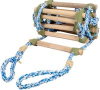KOTARBAU® Echelle de corde pour couvreurs avec échelons en bois 5m