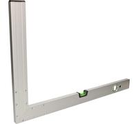 KOTARBAU® Equerre de chantier 60x40cm avec niveaux à bulle pour égaliser lors de travaux de construction