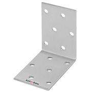 KOTARBAU® Équerre renforcée 60 x 60 x 40 mm Équerre d'assemblage Acier Galvanisée Connecteurs pour le bois Équerre fixation Support de Coin Raccord coudé