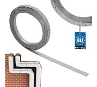 KOTARBAU® Feuillard Perforé, Bande Perforée 25 x 1,5mm, en Acier Galvanisé