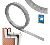 KOTARBAU® Feuillard Perforé, Bande Perforée 60 x 2 mm, en Acier Galvanisé