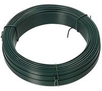 KOTARBAU® Fil de jardin 2,80 x 50 m revêtement PVC vert fil pour plantes fil de bricolage fil de liaison fil de tension fil de clôture pour attacher les plantes galvanisé