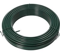 KOTARBAU® Fil de jardin 3,60 x 50m Revêtement PVC Vert Fil de plantation Fil de bricolage Fil de tension Fil de clôture pour lier des plantes Galvanisé