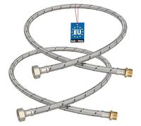 KOTARBAU® Flexible Robinet 1/2" x 3/8", Flexible Eau, Tuyau Robinet 100 cm