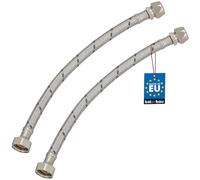 KOTARBAU® Flexible Robinet 1/2" x 3/8", Tuyau Robinet Cuisine 30 cm