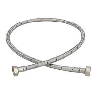 KOTARBAU® Flexible Robinet 1/2"x1/2", Tuyau Robinet 100cm, Acier Inoxydable | Rallonge Robinet Cuisine Flexible, Tuyau Robinet Cuisine Flexible, Tuyau Flexible Plomberie, Argent
