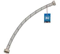 KOTARBAU® Flexible Robinet 1/2" x3/8", Tuyau Robinet 40cm, Acier Inoxydable | Rallonge Robinet Cuisine Flexible, Tuyau Robinet Cuisine Flexible, Tuyau Flexible Plomberie, Argent