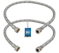 KOTARBAU® Flexible Robinet 3/8" x 3/8", Tuyau Robinet Cuisine 70 cm