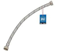 KOTARBAU® Flexible Robinet 3/8" x3/8", Tuyau Robinet 40cm, Acier Inoxydable | Rallonge Robinet Cuisine Flexible, Tuyau Robinet Cuisine Flexible, Tuyau Flexible Plomberie, Argent