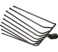 KOTARBAU® Fourche 9 dents Fourche à fumier Fourche à fumier Fourche de jardin Fourche de jardin Fourche à fumier Fourche à bêche Fourche de jardin Fourche à fil pour le jardin et l'agriculture