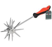 KOTARBAU® Fraise en étoile Fraise de jardin cultivateur rotatif manuel acier carbone 370 mm
