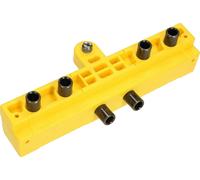 KOTARBAU® Gabarit de perçage pour bandes à percer de 20 mm Dispositif de montage pour portes à fleur de surface