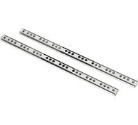 KOTARBAU® Glissière à billes 2 unités 280 mm/17mm Sortie totale Glissières de tiroirs Coulisse à galets Glissières télescopiques Tiroirs avec SoftClose