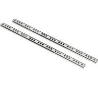 KOTARBAU® Glissière à billes 2 unités 310 mm / 17mm Sortie totale Glissières de tiroirs Coulisse à galets Glissières télescopiques Tiroirs avec SoftClose